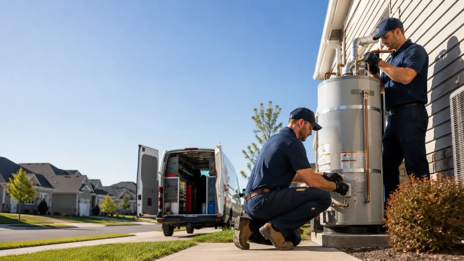 Water Heater Installation in Mustang, OK
